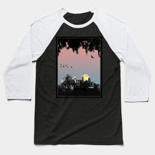 Brisbane City Skyline Baseball T-Shirt